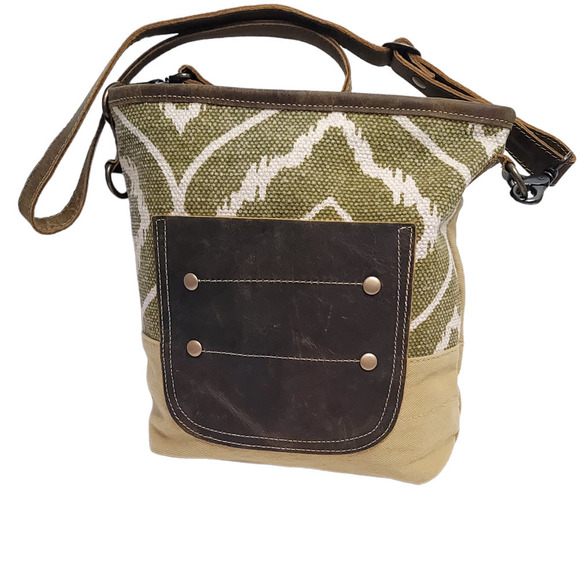 MYRA - Art Canvas Shoulder Bag - Picture 1 of 8
